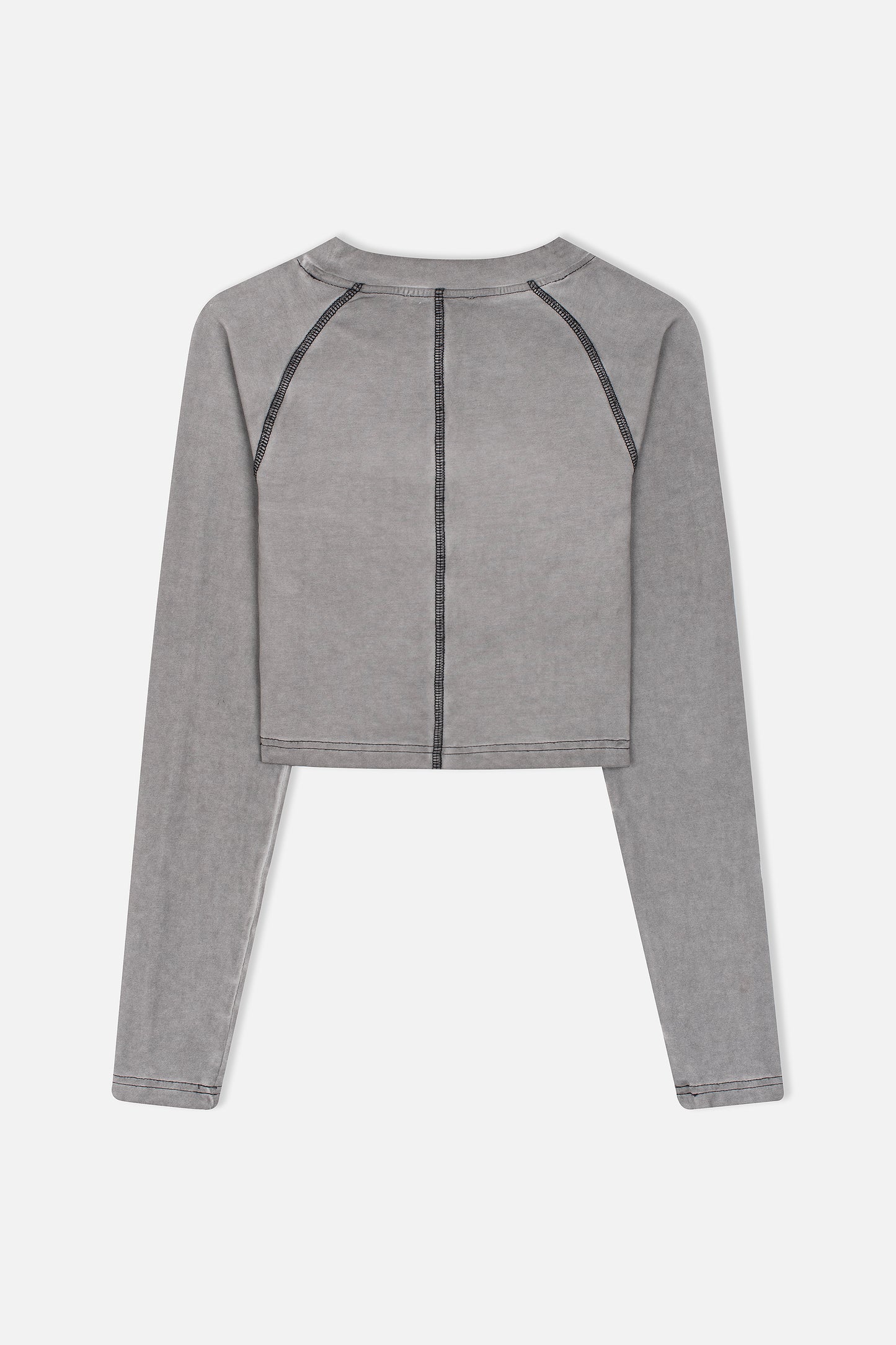 GREY LONGSLEEVE TOP