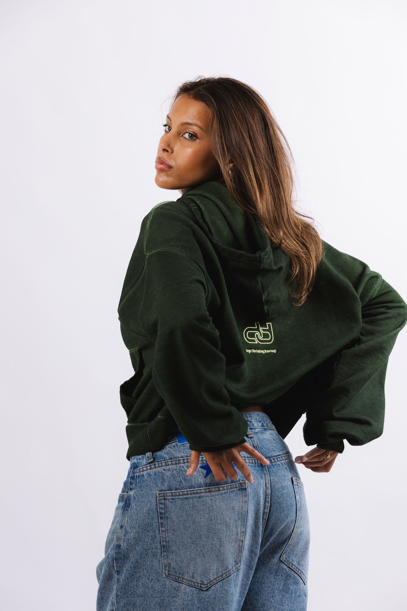 FOREST GREEN HOODIE