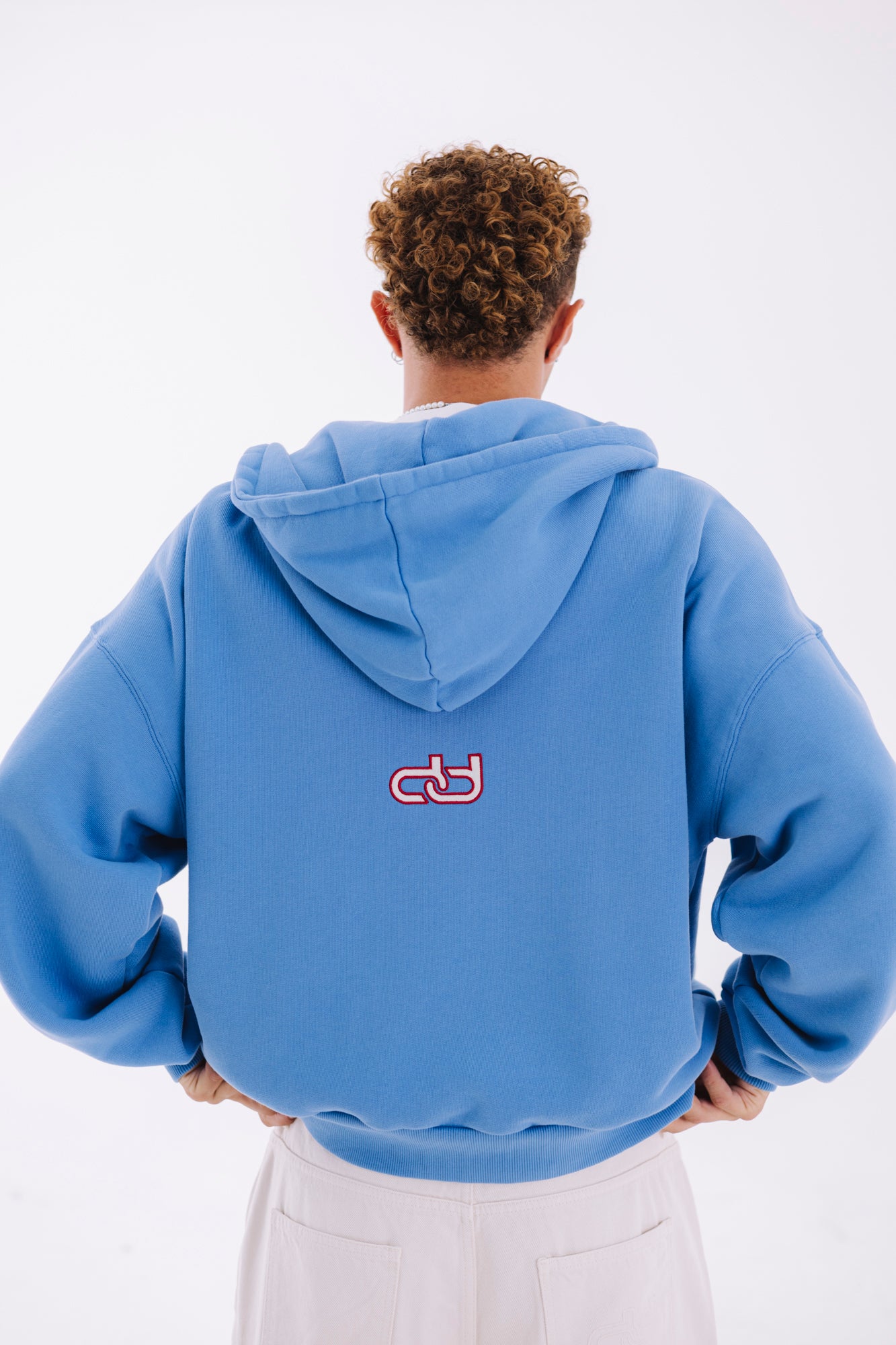LIGHT BLUE ZIPPER