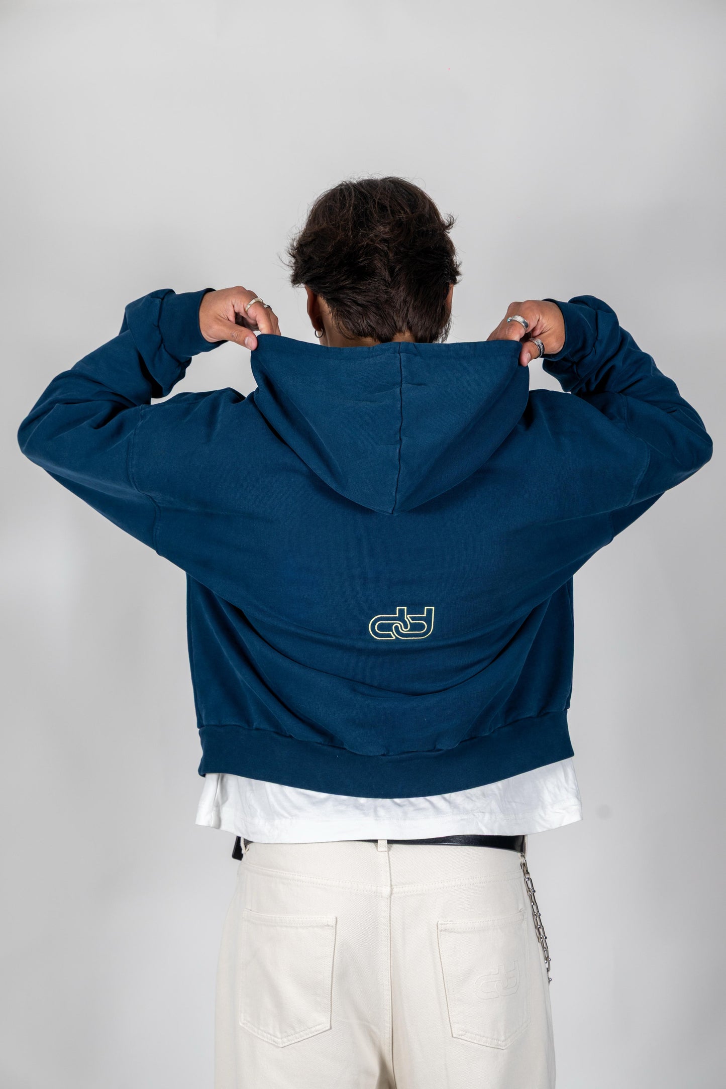 NAVY BLUE HOODIE