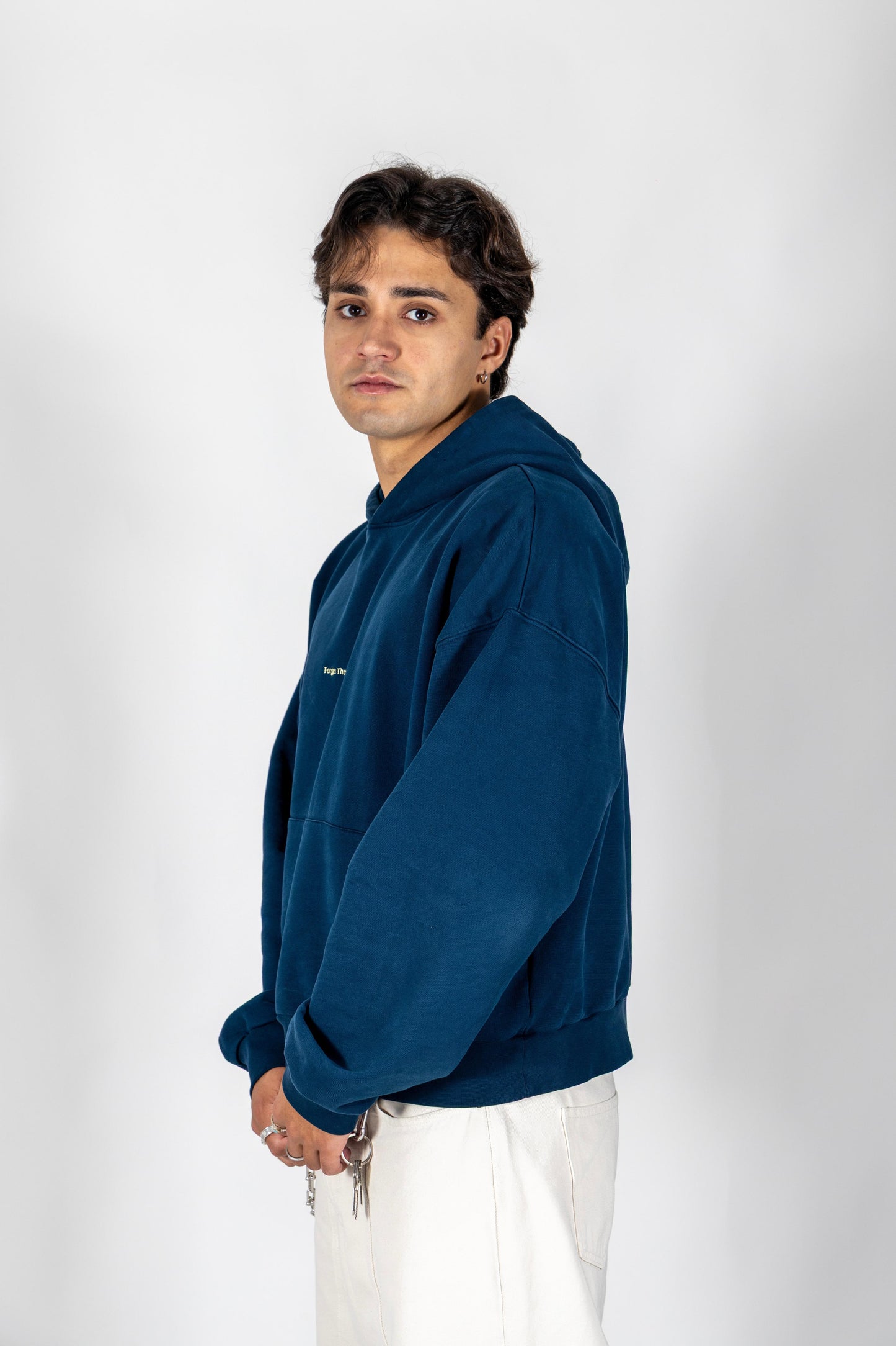 NAVY BLUE HOODIE