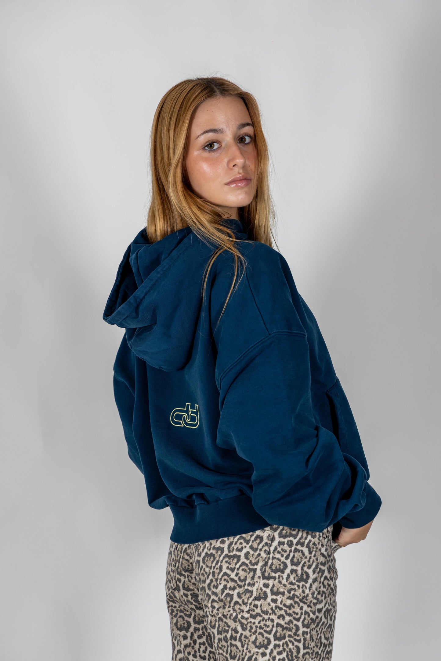 NAVY BLUE HOODIE
