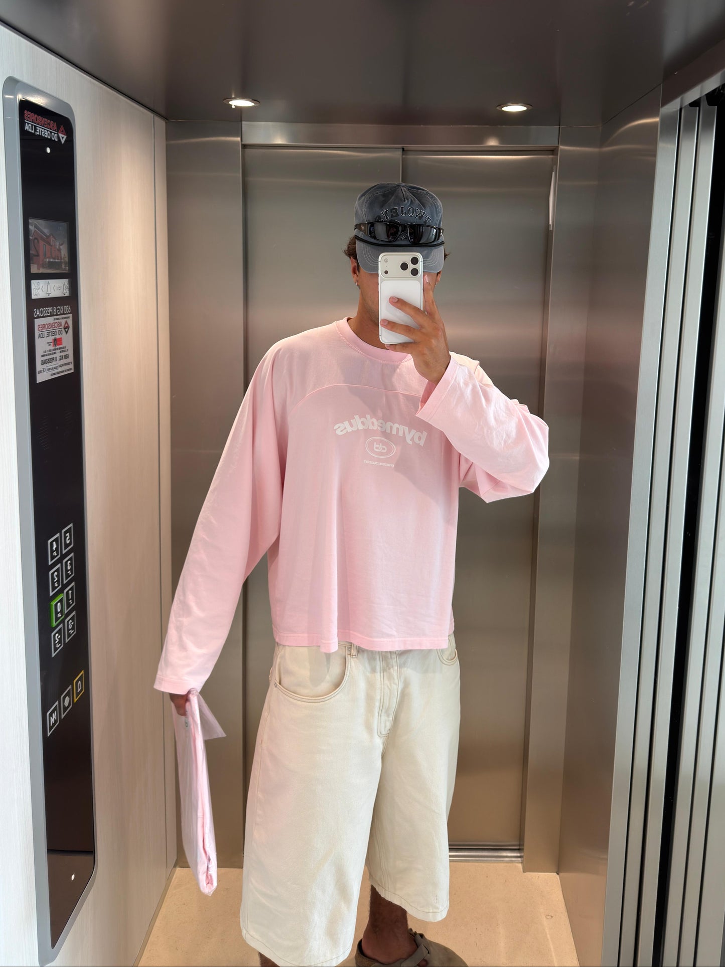 BASEBALL BLUSH LONGSLEEVE