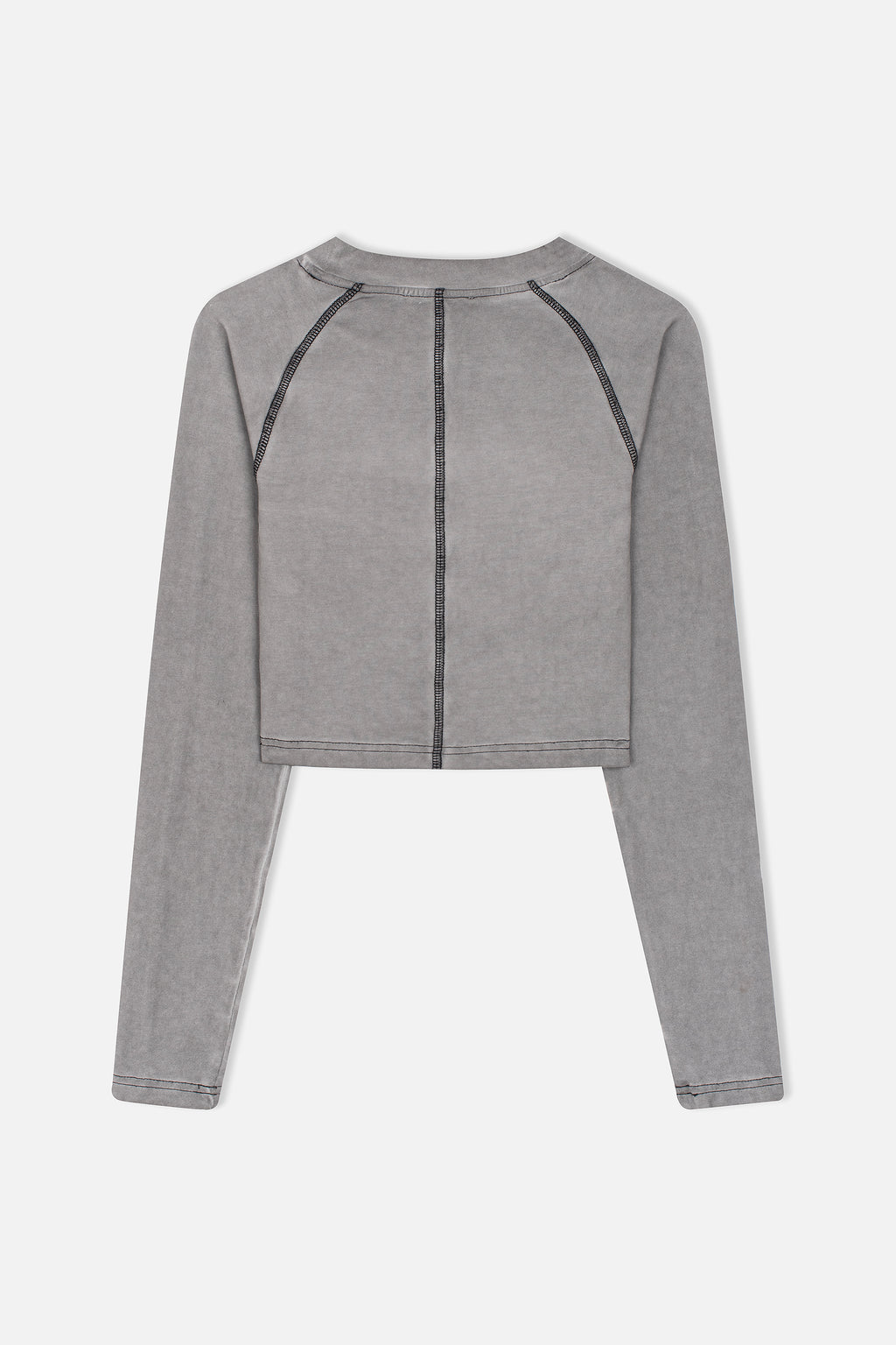 GREY LONGSLEEVE TOP