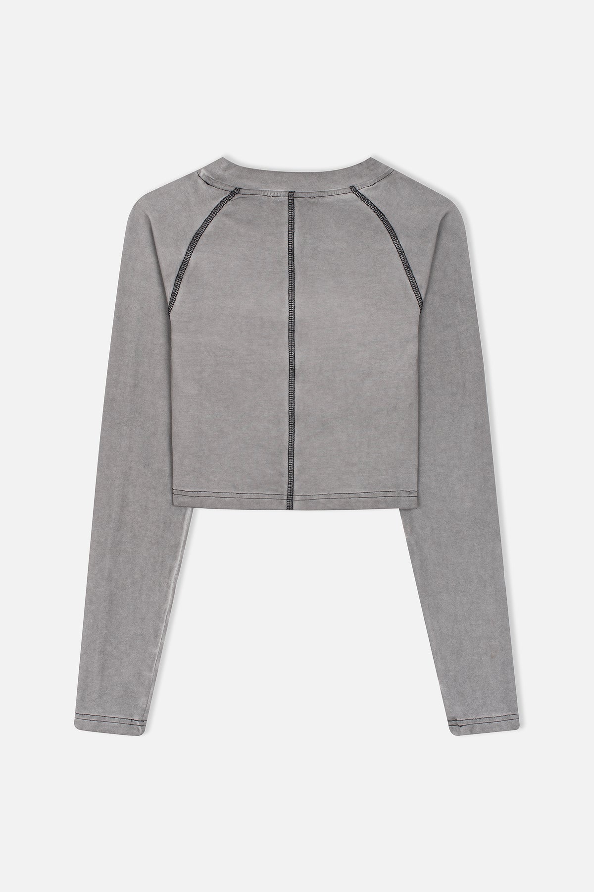 GREY LONGSLEEVE TOP