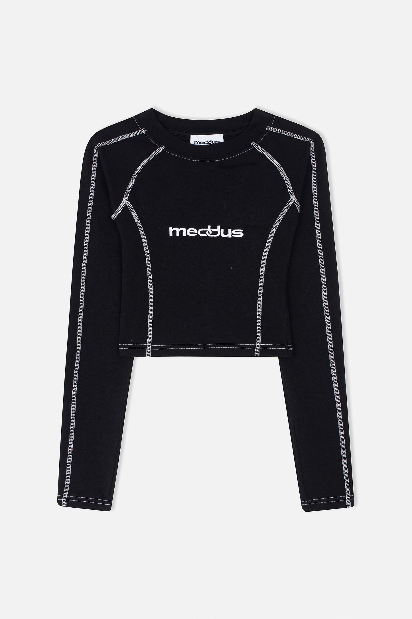 BLACK LONGSLEEVE TOP