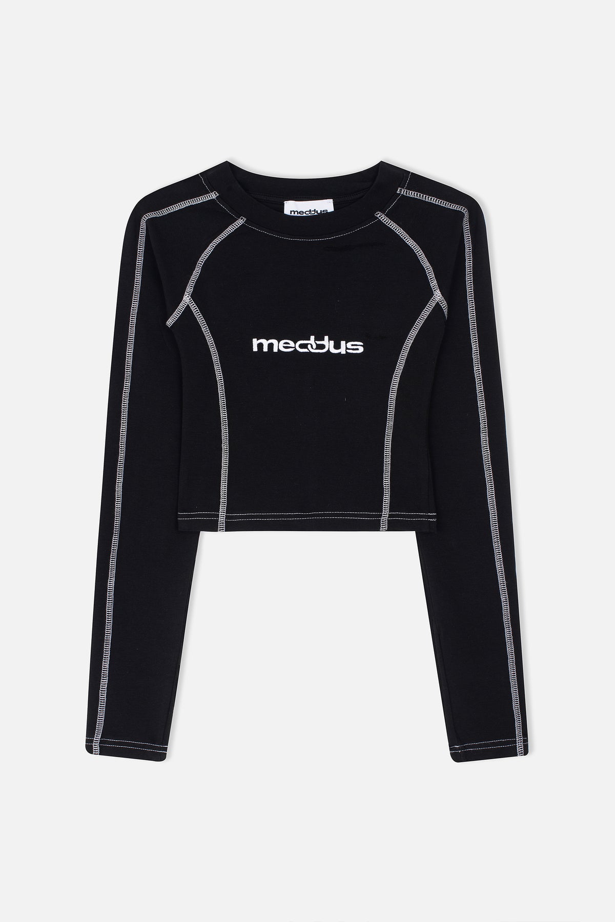 BLACK LONGSLEEVE TOP