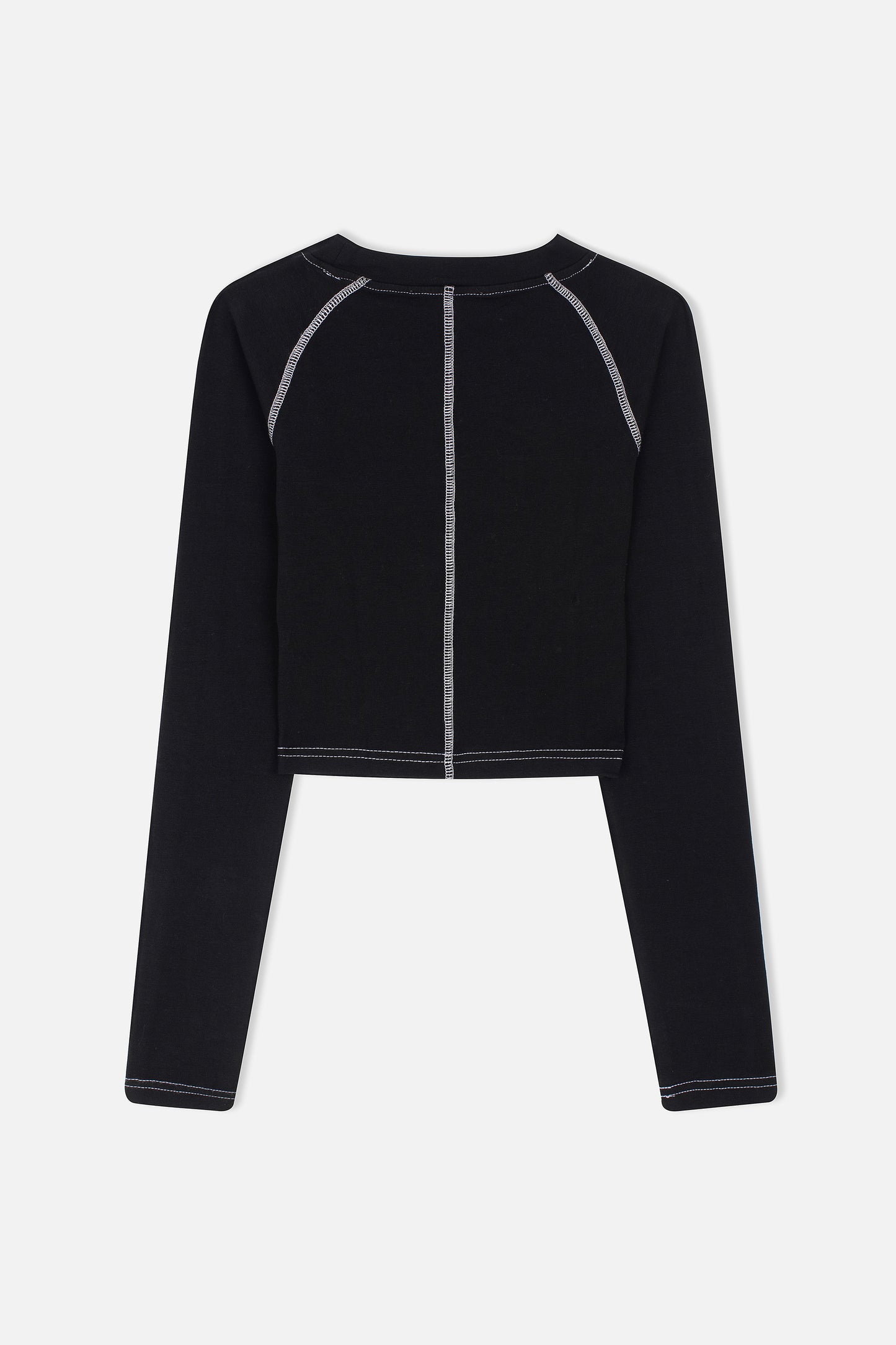 BLACK LONGSLEEVE TOP