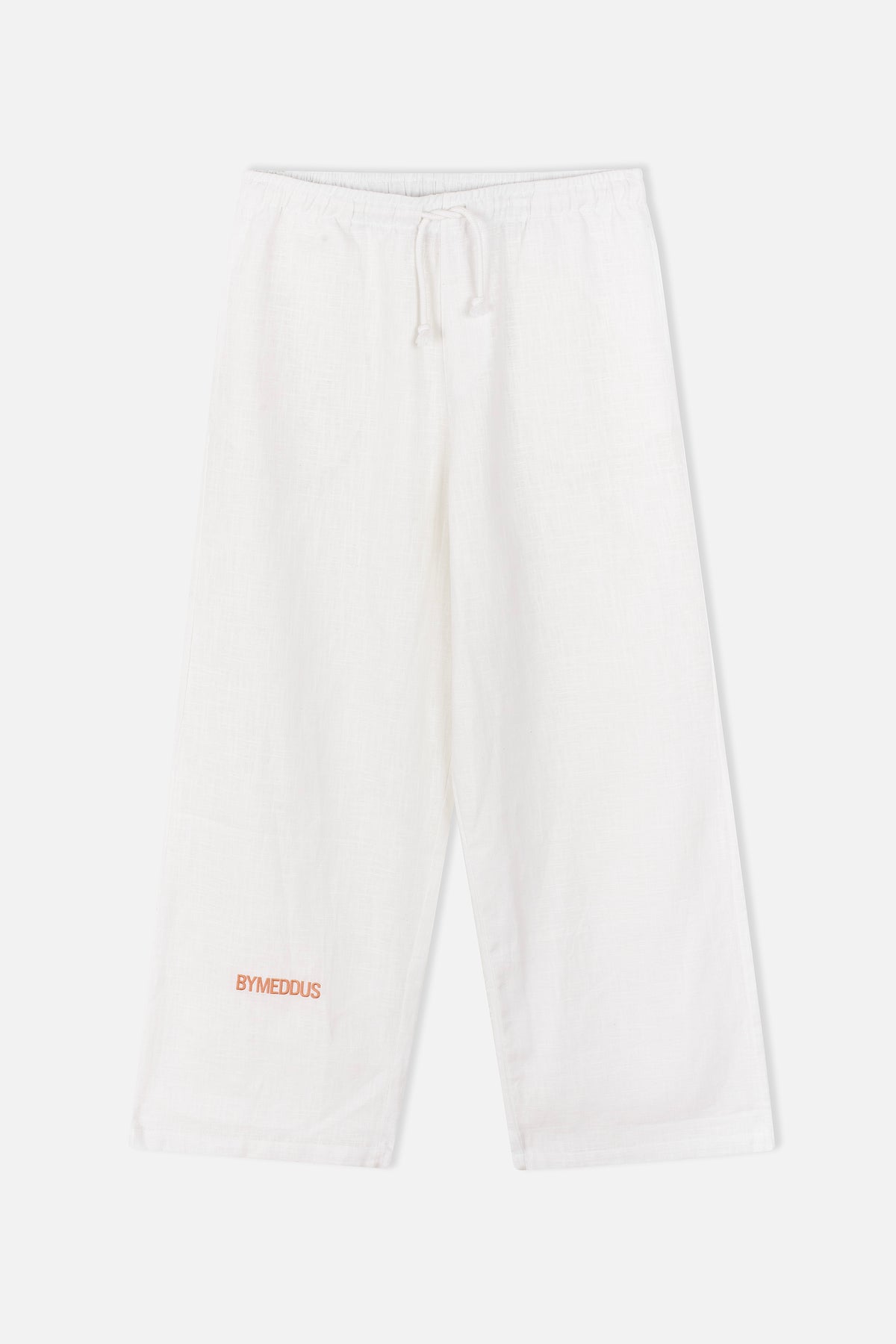 WHITE LINEN TROUSERS