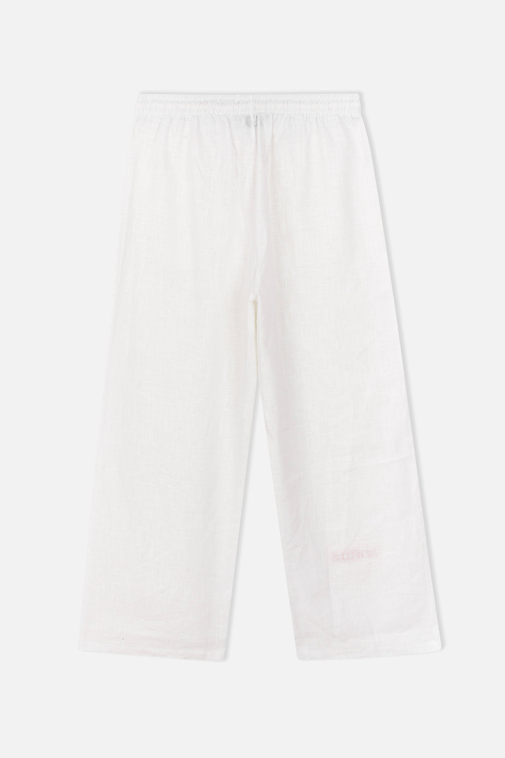 WHITE LINEN TROUSERS