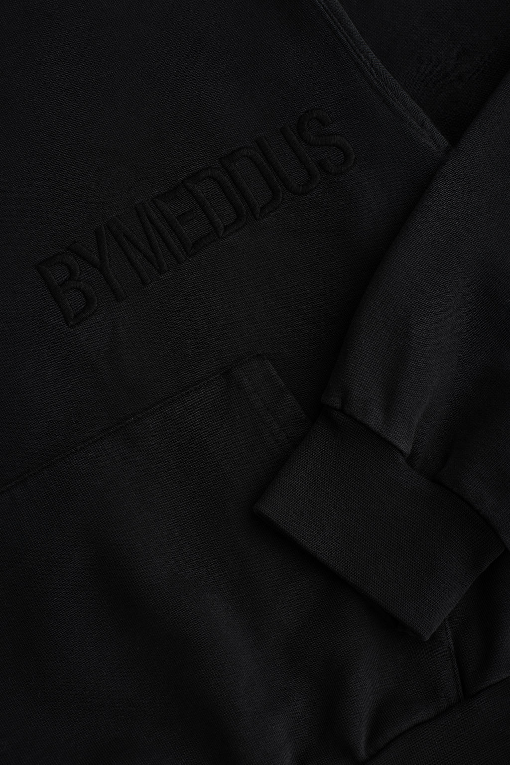 MATTE BLACK HOODIE