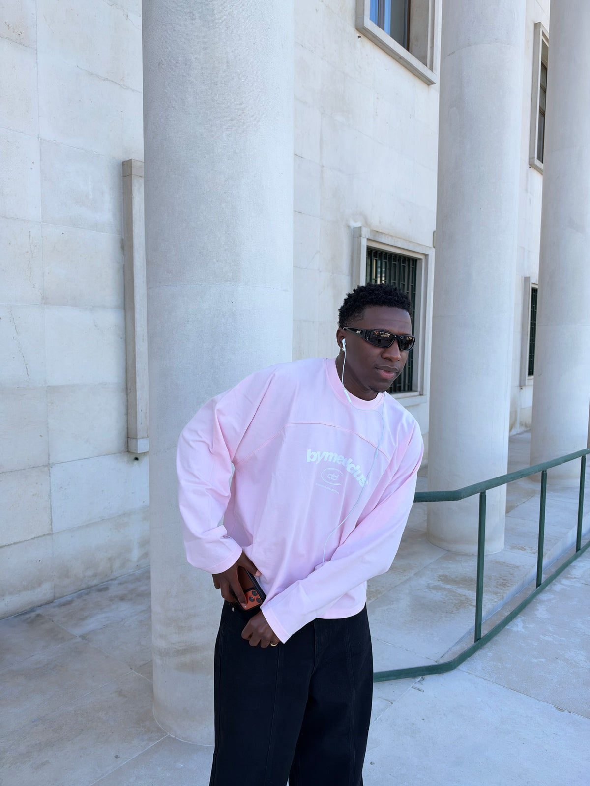 BASEBALL BLUSH LONGSLEEVE
