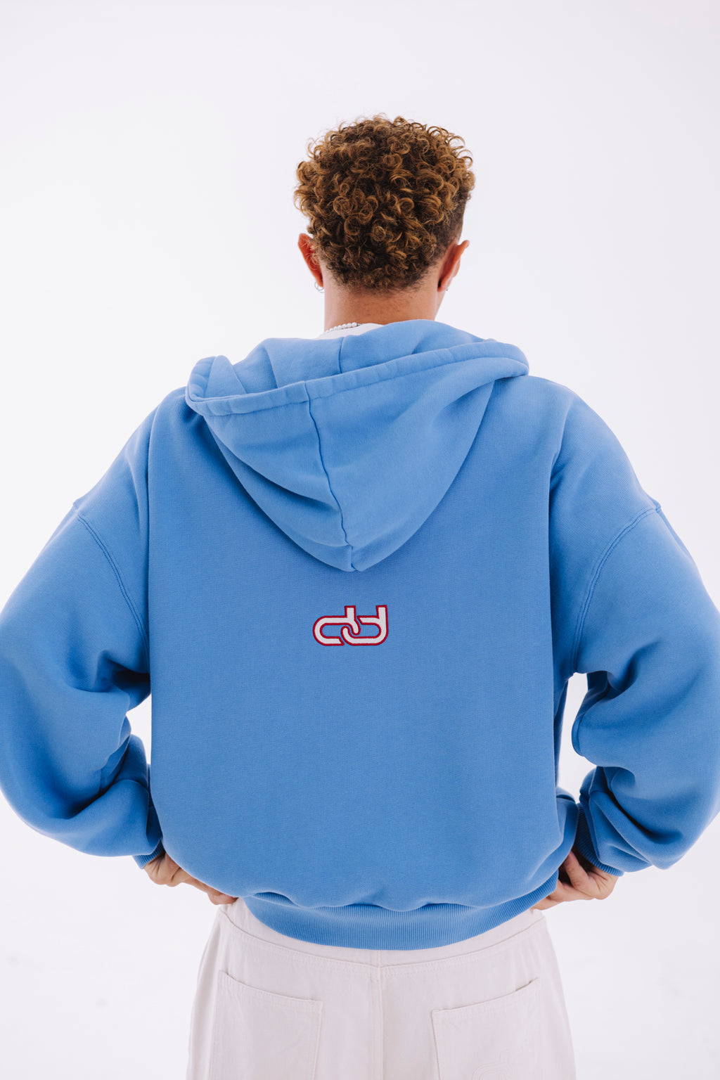 LIGHT BLUE ZIPPER