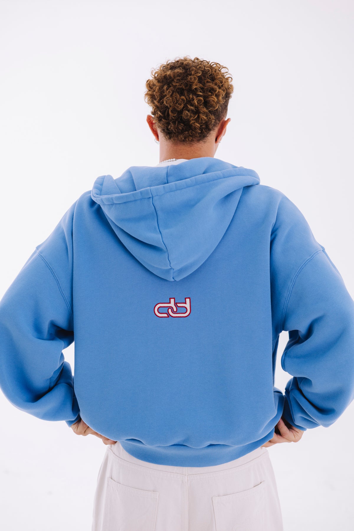 LIGHT BLUE ZIPPER