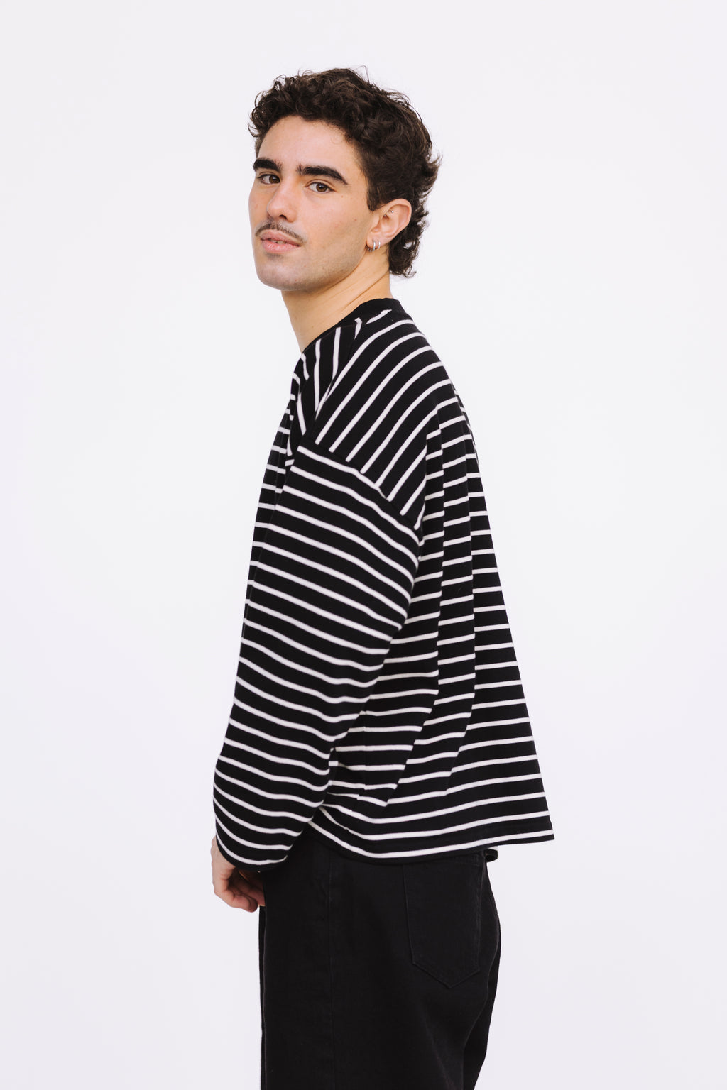 MIDNIGHT STRIPES LONGSLEEVE