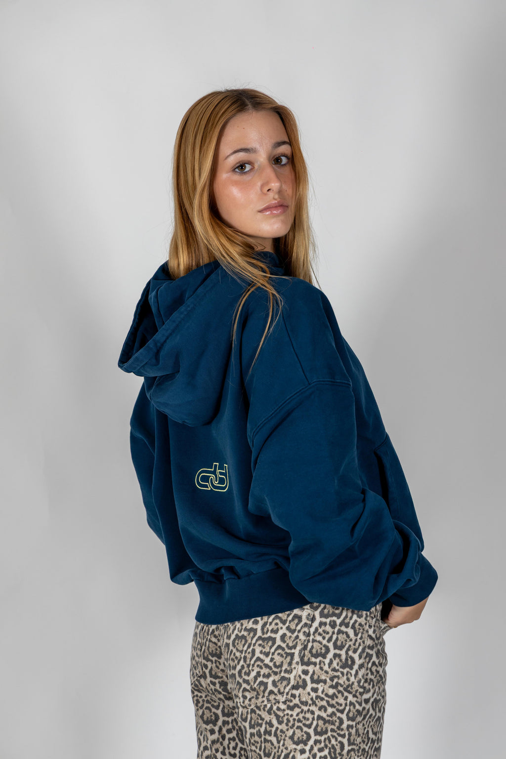 NAVY BLUE HOODIE