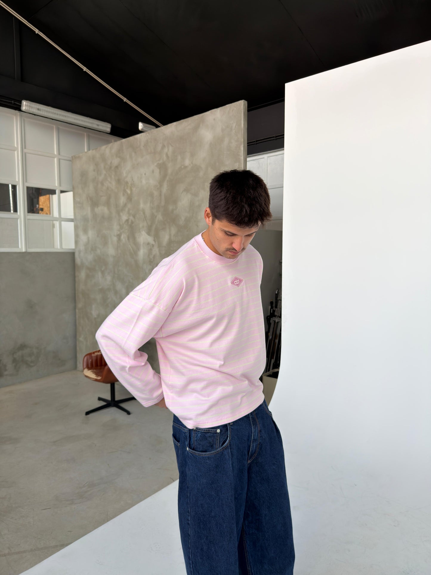 BLUSH STRIPES LONGSLEEVE