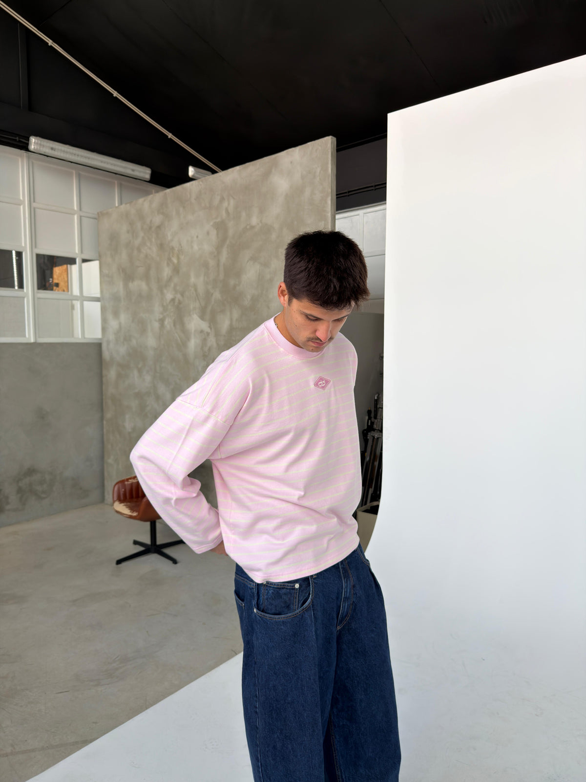BLUSH STRIPES LONGSLEEVE