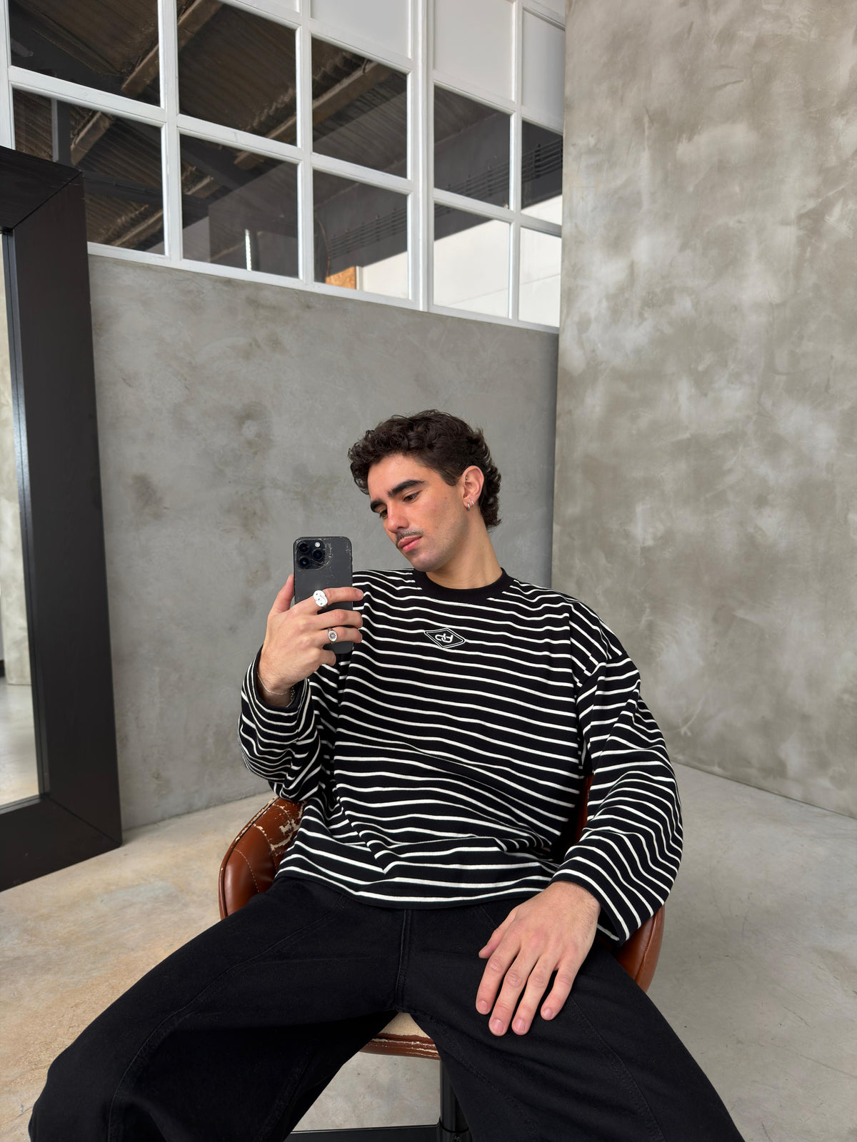 MIDNIGHT STRIPES LONGSLEEVE