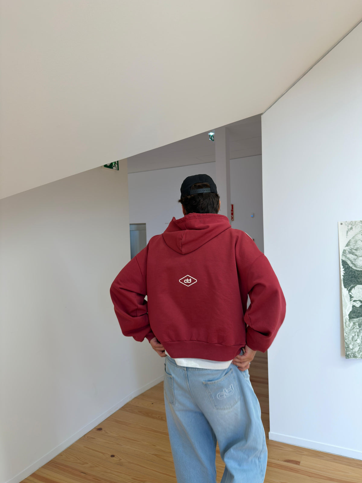 CRIMSON COLLEGE HOODIE
